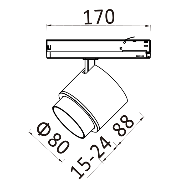 JUNE 2 ADJUSTABLE SPOTLIGHT - LPA Lighting