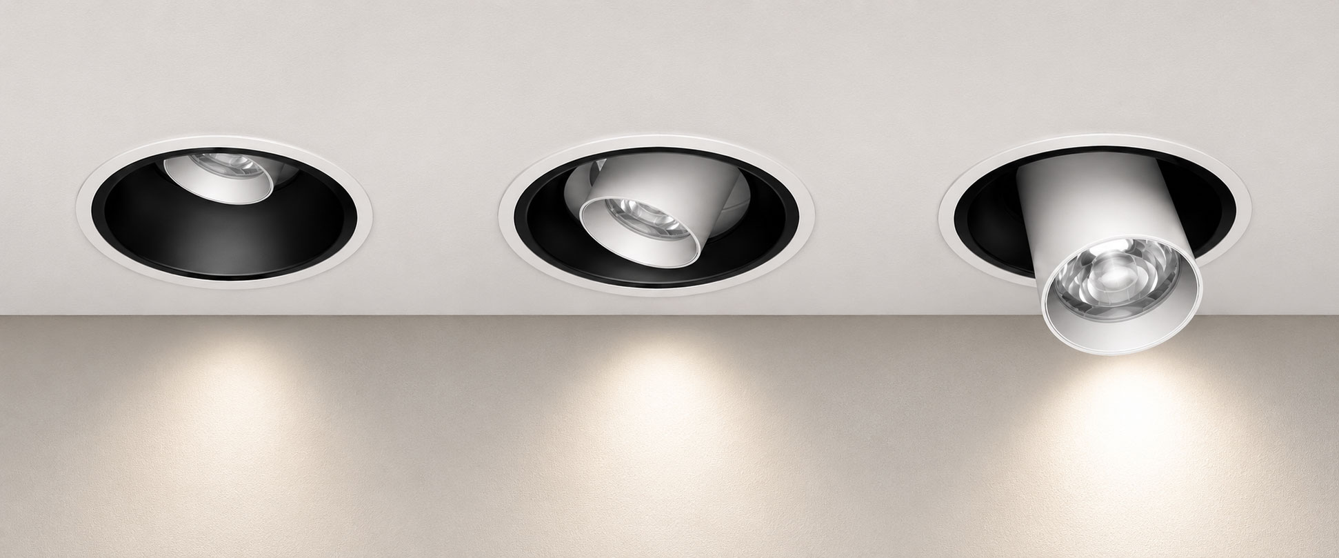 SUMMER ADJUSTABLE DOWNLIGHT in situ